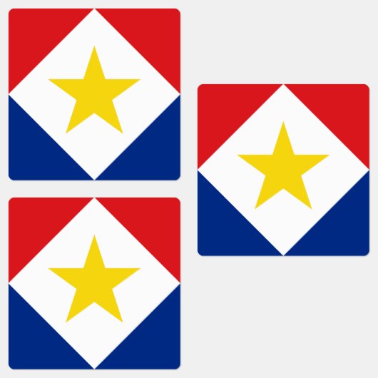 Vlag van Saba Labels (Groep)