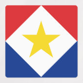 Vlag van Saba Labels (Design 1)