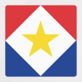 Vlag van Saba Labels (Design 2)