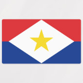 Vlag van Saba Labels (Design 2)