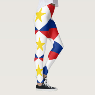 Vlag van Saba Leggings