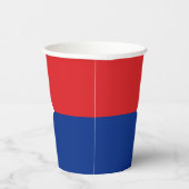 Vlag van Saba Papieren Bekers (Rechts)