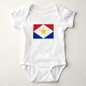 Vlag van Saba Romper (Voorkant)