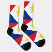 Vlag van Saba Sokken (Rechts)