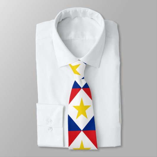 Vlag van Saba Stropdas (Gebonden)