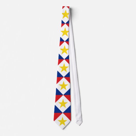 Vlag van Saba Stropdas (Voorkant)