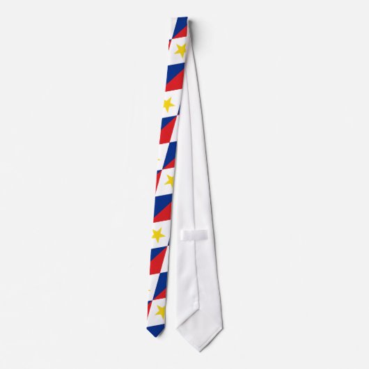Vlag van Saba Stropdas (Achterkant)