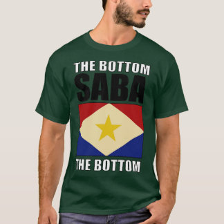 Vlag van Saba T-shirt