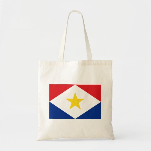Vlag van Saba Tote Bag (Voorkant)