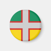 Vlag van Saguenay-Lac-Saint-Jean (QUÉBEC) Magneet (Voorkant)