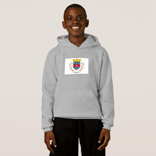 Vlag van Saint-Barthélemy (Voorkant volledig)