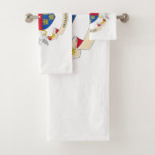 Vlag van Saint-Barthélemy Bad Handdoek (Insitu)