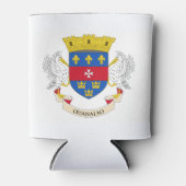 Vlag van Saint-Barthélemy Blikjeskoeler (Voorkant)