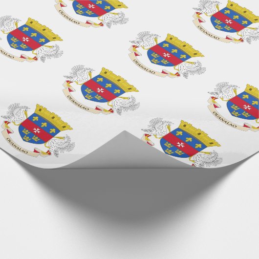 Vlag van Saint-Barthélemy Cadeaupapier (Hoek)