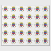 Vlag van Saint-Barthélemy Cadeaupapier (Vlak)