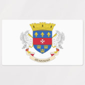 Vlag van Saint-Barthélemy Labels (Design 1)
