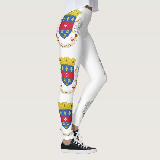 Vlag van Saint-Barthélemy Leggings (Rechts)
