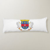 Vlag van Saint-Barthélemy Lichaamskussen (Achterkant)