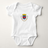 Vlag van Saint-Barthélemy Romper (Voorkant)