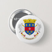 Vlag van Saint-Barthélemy Ronde Button 5,7 Cm (Voorkant /achterkant)