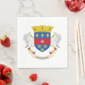 Vlag van Saint-Barthélemy Servet (Insitu)