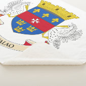 Vlag van Saint-Barthélemy Sherpa Deken (3/4)