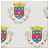 Vlag van Saint-Barthélemy Stof (Close Up)