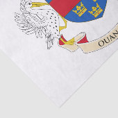 Vlag van Saint-Barthélemy Tissuepapier (Detail)