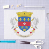 Vlag van Saint-Barthélemy Tissuepapier (Craft)