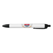 Vlag van Saint-Barthélemy Zwarte Inkt Pen (Bodem)