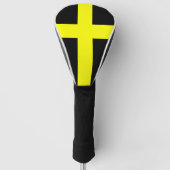 Vlag van Saint David (Wales) Golfheadcover (Voorkant)