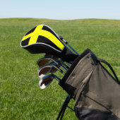 Vlag van Saint David (Wales) Golfheadcover (Insitu)