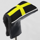 Vlag van Saint David (Wales) Golfheadcover (3/4 voorkant)