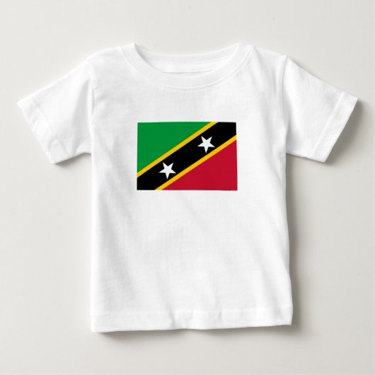 Vlag van Saint Kitts en Nevis (Voorkant)