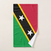Vlag van Saint Kitts en Nevis Bad Handdoek (Handdoek)
