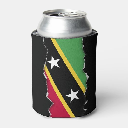 Vlag van Saint Kitts en Nevis Blikjeskoeler (Blikje Voorkant)