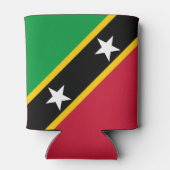 Vlag van Saint Kitts en Nevis Blikjeskoeler (Achterkant)