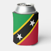 Vlag van Saint Kitts en Nevis Blikjeskoeler (Blikje Achterkant)