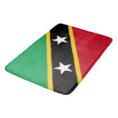 Vlag van Saint Kitts en Nevis (Caraïben) Badmat (Gekanteld)