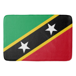 Vlag van Saint Kitts en Nevis (Caraïben) Badmat
