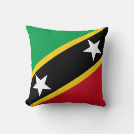 Vlag van Saint Kitts en Nevis (Caraïben) Kussen