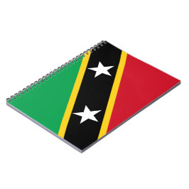Vlag van Saint Kitts en Nevis (Caraïbisch gebied) Notitieboek