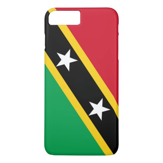 Vlag van Saint Kitts en Nevis Case-Mate iPhone Case (Achterkant)