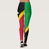 Vlag van Saint Kitts en Nevis Leggings (Achterkant)
