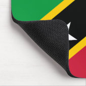 Vlag van Saint Kitts en Nevis Muismat (Hoek)