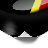 Vlag van Saint Kitts en Nevis Poster (Hoek)