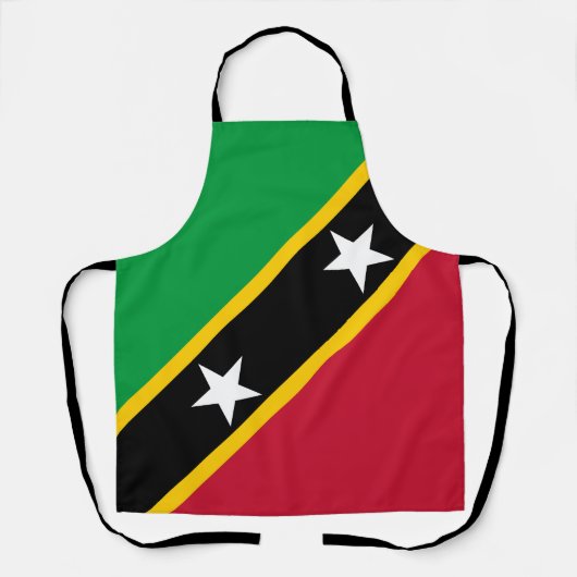 Vlag van Saint Kitts en Nevis Schort (Voorkant)