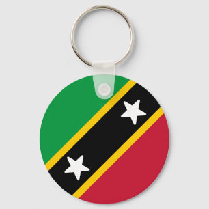 Vlag van Saint Kitts en Nevis Sleutelhanger