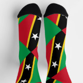 Vlag van Saint Kitts en Nevis Sokken (Top)