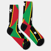 Vlag van Saint Kitts en Nevis Sokken (Rechts)